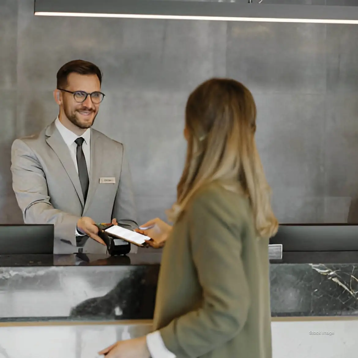 Concierge desk